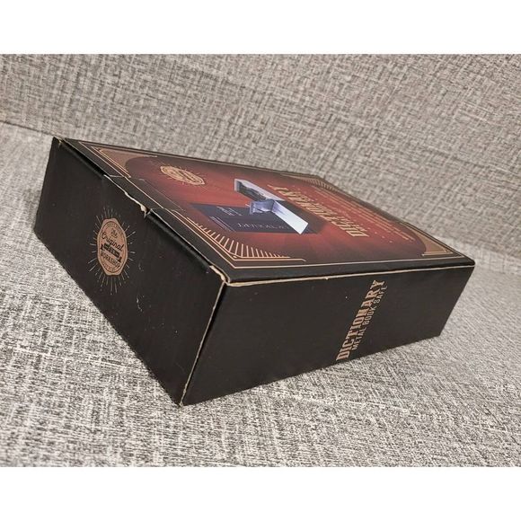 Dictionary Metal Book Safe With Key Lock Portable Metal Safe Box Secret Hidden - Picture 7 of 7